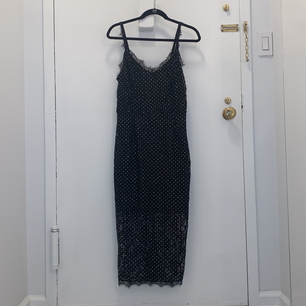 Rachel Roy Lace Midi Dress